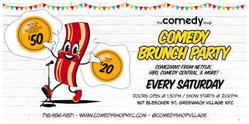 Comedy Brunch Party! primary image