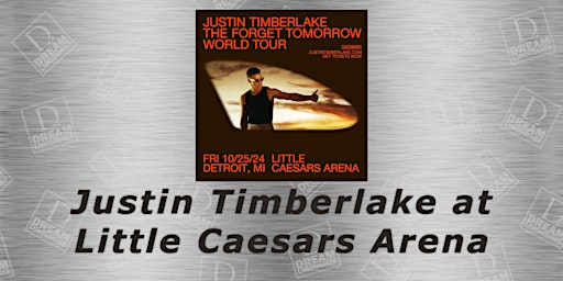 Imagem principal do evento Shuttle Bus to See Justin Timberlake at Little Caesars Arena