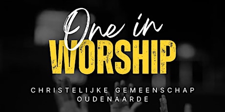 Worship Night Christelijke Gemeenschap Oudenaarde
