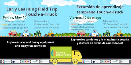 Early Learning Field Trip Touch a Truck