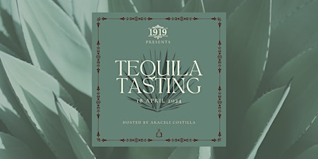 Third Thursday Tequila Tasting at 1919