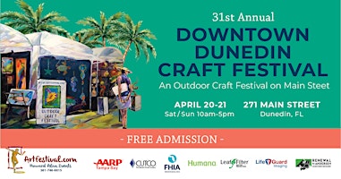 Imagem principal de 31st Annual Downtown Dunedin Craft Festival