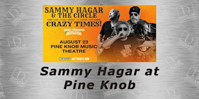 Primaire afbeelding van Shuttle Bus to See Sammy Hagar at Pine Knob Music Theatre