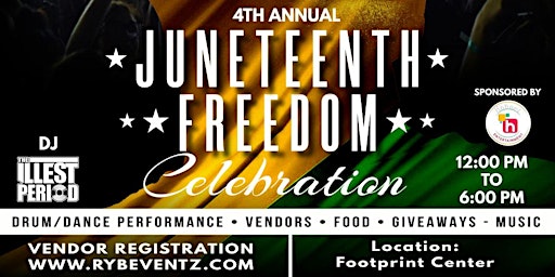 4th  Annual RYBE  Juneteenth Celebration primary image