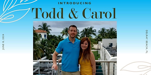 Todd & Carol's Beach Wedding