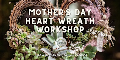 Imagem principal do evento Mother's Day Heart Wreath Workshop