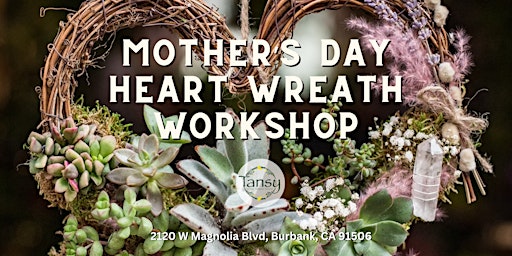 Mother's Day Heart Wreath Workshop primary image