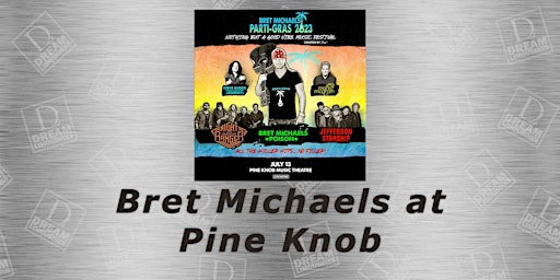 Imagen principal de Shuttle Bus to See Bret Michaels at Pine Knob Music Theatre