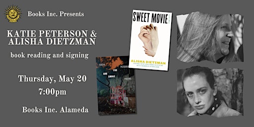 Primaire afbeelding van KATIE PETERSON & ALISHA DIETZMAN at Books Inc. Alameda