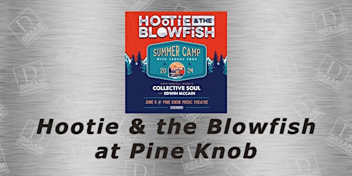 Imagem principal do evento Shuttle Bus to See Hootie & the Blowfish at Pine Knob Music Theatre