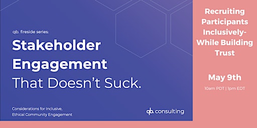 Imagem principal do evento Stakeholder Engagement That Doesn’t Suck