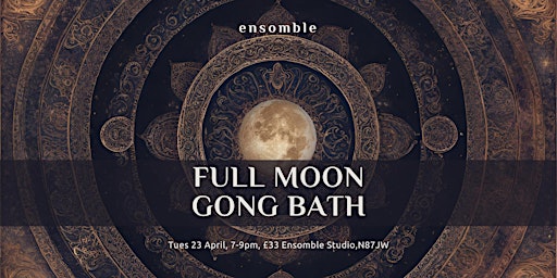 Full Moon Gong Bath primary image