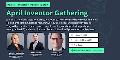 Public Invention, April Inventors Gathering