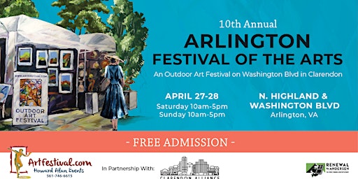 10th Annual Arlington Festival of the Arts primary image