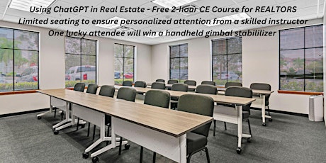 Using ChatGPT in Real Estate Free 2 Hour CE Class for Realtors