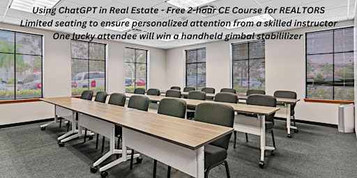 Image principale de Using ChatGPT in Real Estate Free 2 Hour CE Class for Realtors