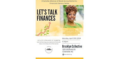 CABA Financial Literacy Series - Let's Talk Finances primary image
