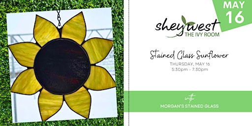 Stained Glass Sunflower