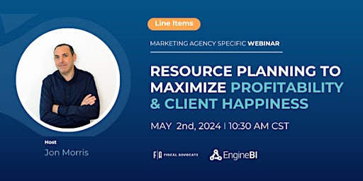 Imagem principal do evento Webinar: Resource Planning