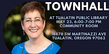 Chair Kathryn Harrington Budget Town Hall