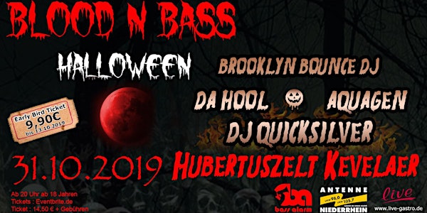 BLOOD N BASS - Halloween Party