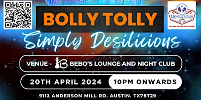 Imagen principal de BOLLY TOLLY - Simply Desilicious Dance Party