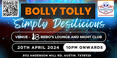 BOLLY TOLLY - Simply Desilicious Dance Party