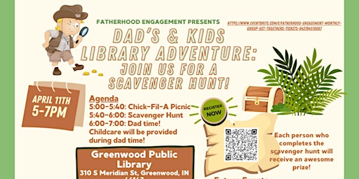 Fatherhood Engagement Monthly Group Get Togethers primary image