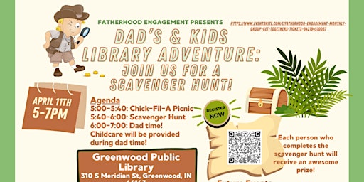 Imagen principal de Fatherhood Engagement Monthly Group Get Togethers