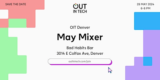 Immagine principale di Out in Tech Denver | May Mixer 