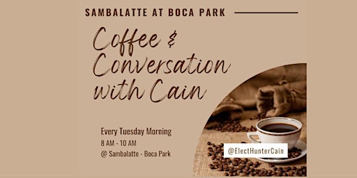 Imagem principal de Coffee & Conversation with Cain