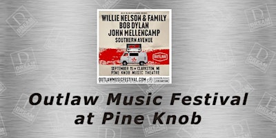 Shuttle Bus to See Outlaw Music Festival at Pine Knob Music Theatre primary image