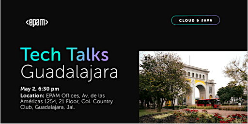 Hauptbild für EPAM Tech Talks Guadalajara