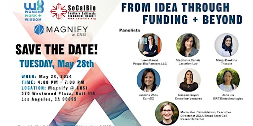 SoCalBio W3: From Idea through Funding + Beyond primary image