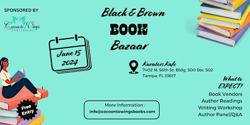 Black and Brown Book Bazaar (B4) primary image