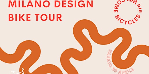 Primaire afbeelding van Milano design bike tour - bicycles are welcome!