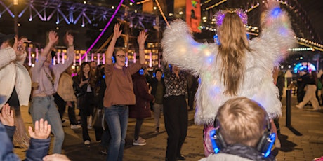 Silent Disco Party Walk - Vivid Tours - Darling Quarter May 24 Session 2