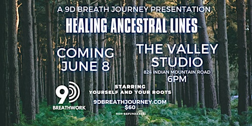 Hauptbild für 9D Breathwork Journey  Moncton Healing Ancestral Lines