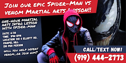 Image principale de Spider-Man Vs Venom Beginner Martial Arts Lesson!
