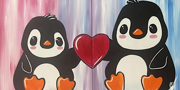 Penguin Love - Paint and Sip by Classpop!™