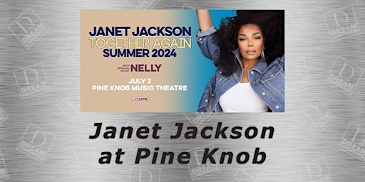 Image principale de Shuttle Bus to See Janet Jackson at Pine Knob Music Theatre