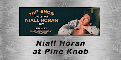 Shuttle Bus to See Niall Horan at Pine Knob Music Theatre primary image