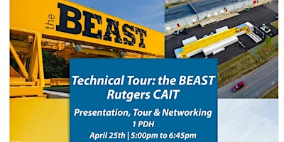 Hauptbild für ASCE CJB Technical Tour at The Beast