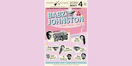 Image principale de Babz Johnston Birthday Bash