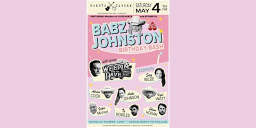 Imagem principal de Babz Johnston Birthday Bash