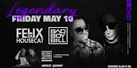 Felix Da Housecat, Bad Boy Bill, T. Linder & DJ Seoul (Detroit Techno Militia), Mike Gunn