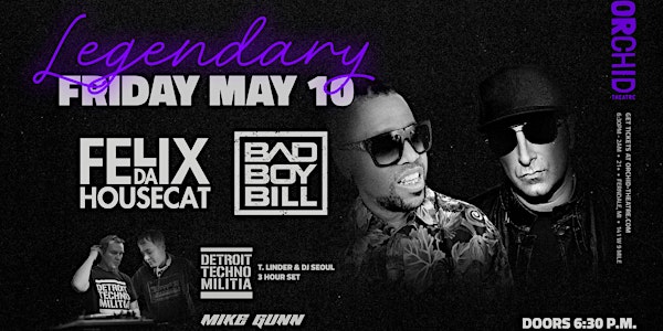 Felix Da Housecat, Bad Boy Bill, T. Linder & DJ Seoul (Detroit Techno Militia), Mike Gunn