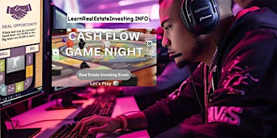 Real Estate Investing CashFlow Game - Live In-Person primary image
