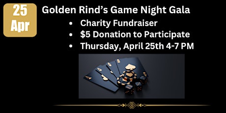 Golden Rind's Game Night Gala