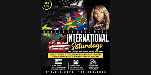 Imagem principal do evento Int'l Saturdays